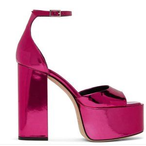 Hot Pink Tatiana Heeled Platform